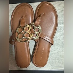 kelly&katie flip flops size 9